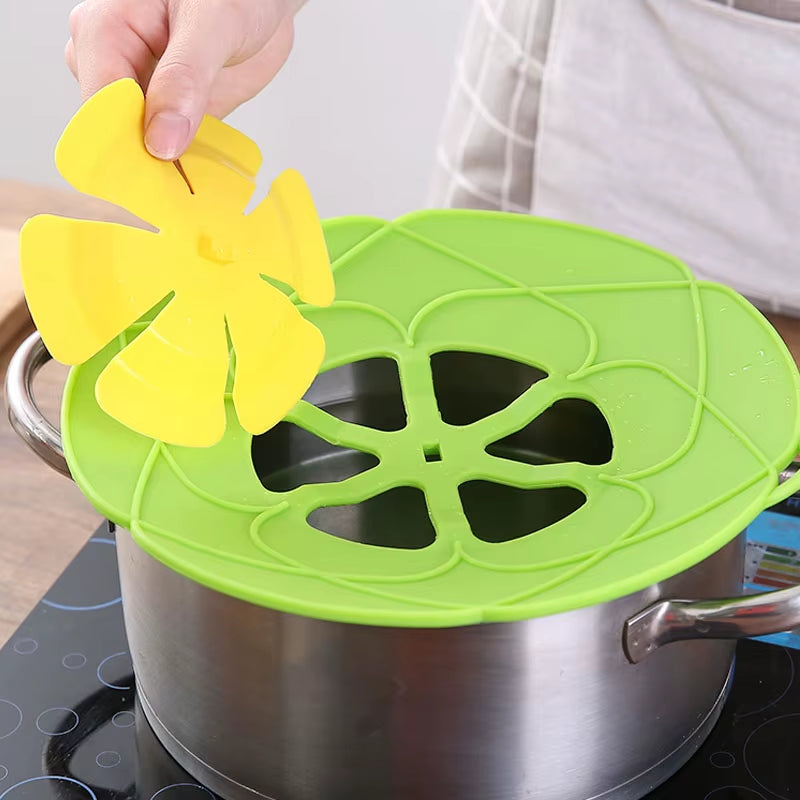 Multi-Function Silicone Lid Spill Stopper