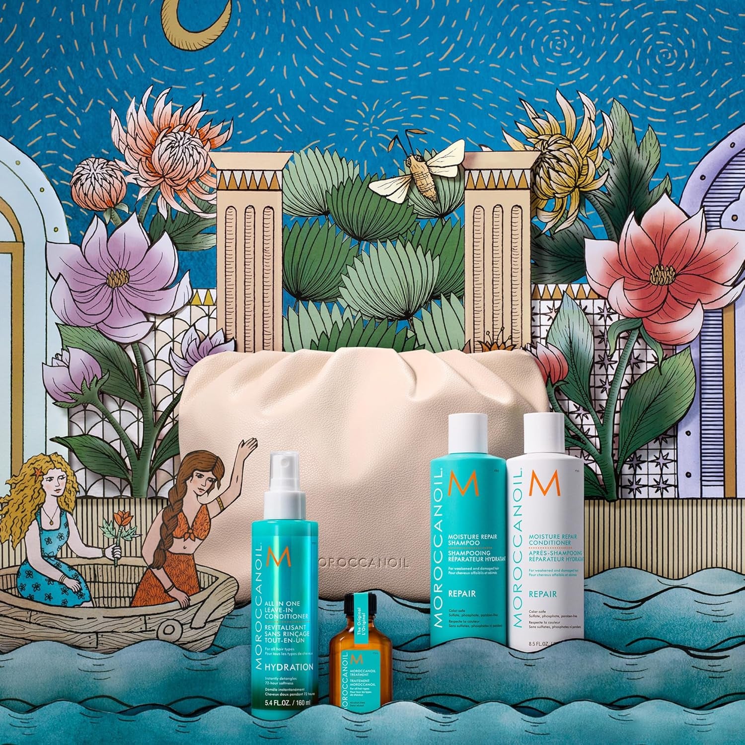 Moroccanoil Moisture Repair Shampoo and Conditioner Bundle