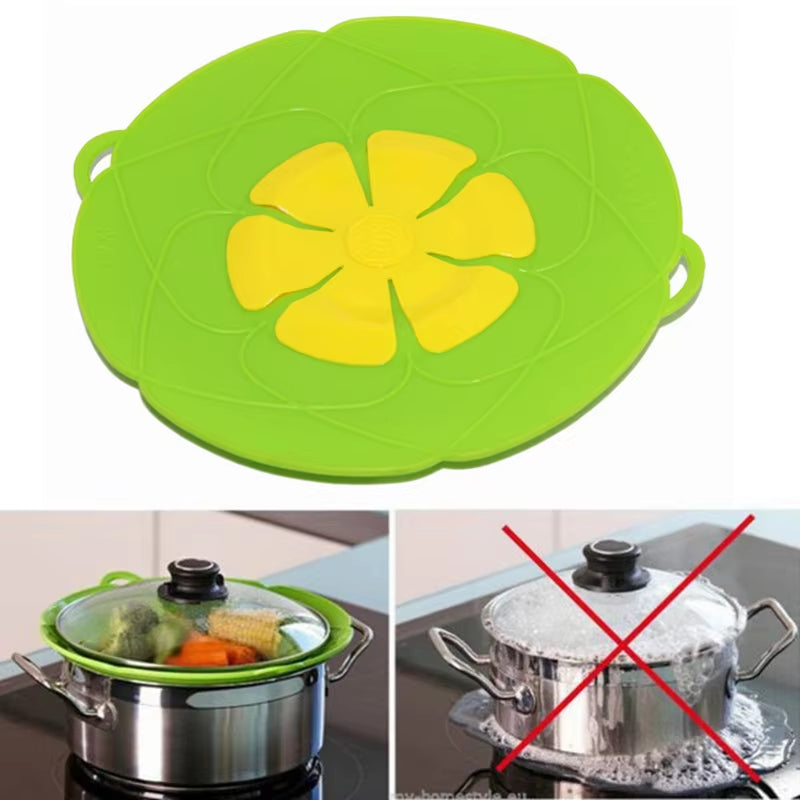 Multi-Function Silicone Lid Spill Stopper