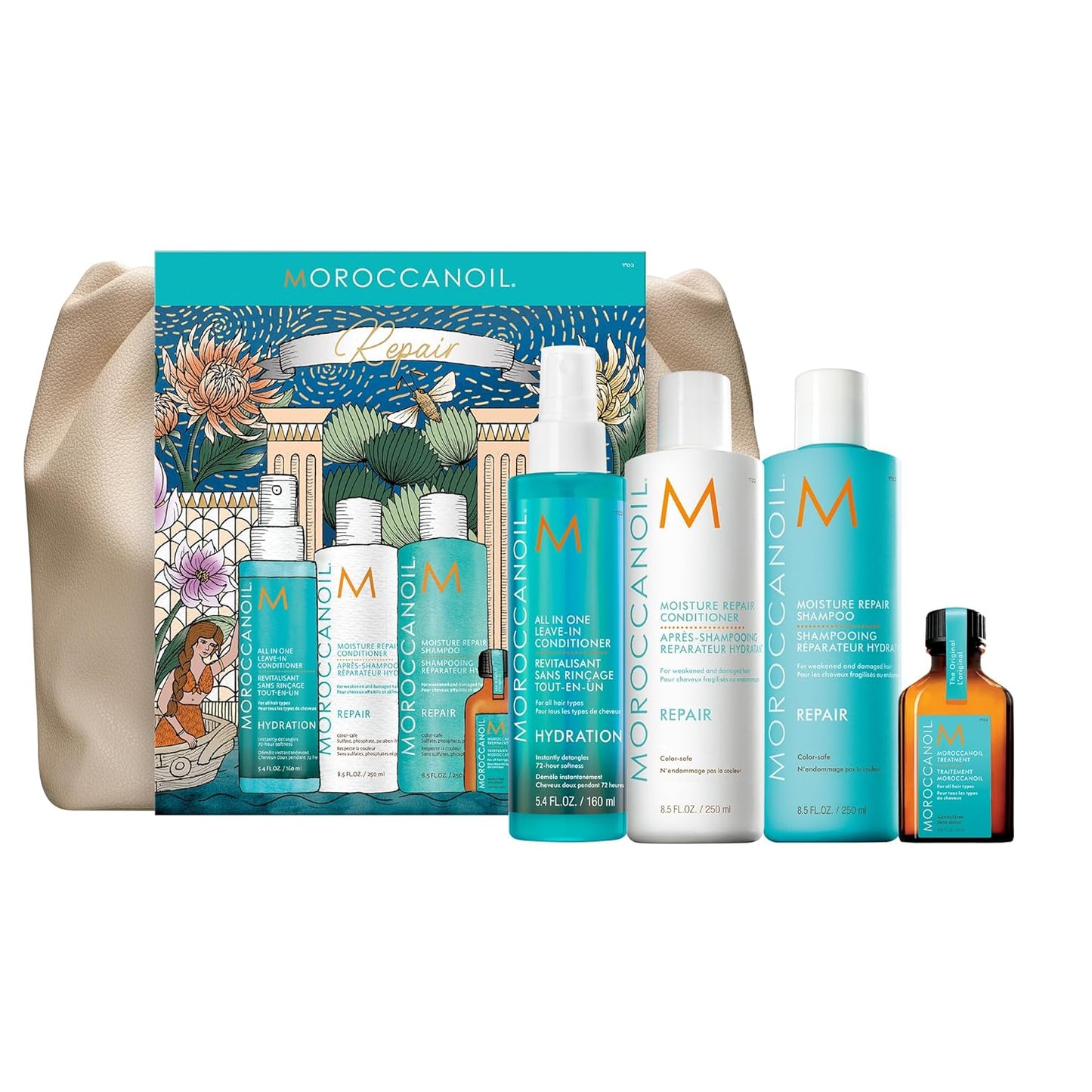 Moroccanoil Moisture Repair Shampoo and Conditioner Bundle